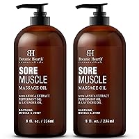 Vista 15 de Botanic Hearth Aceite de masaje para celulitis, 8 onzas líquidas, aceites de masaje refrescantes y relajantes para relajación muscular y comodidad