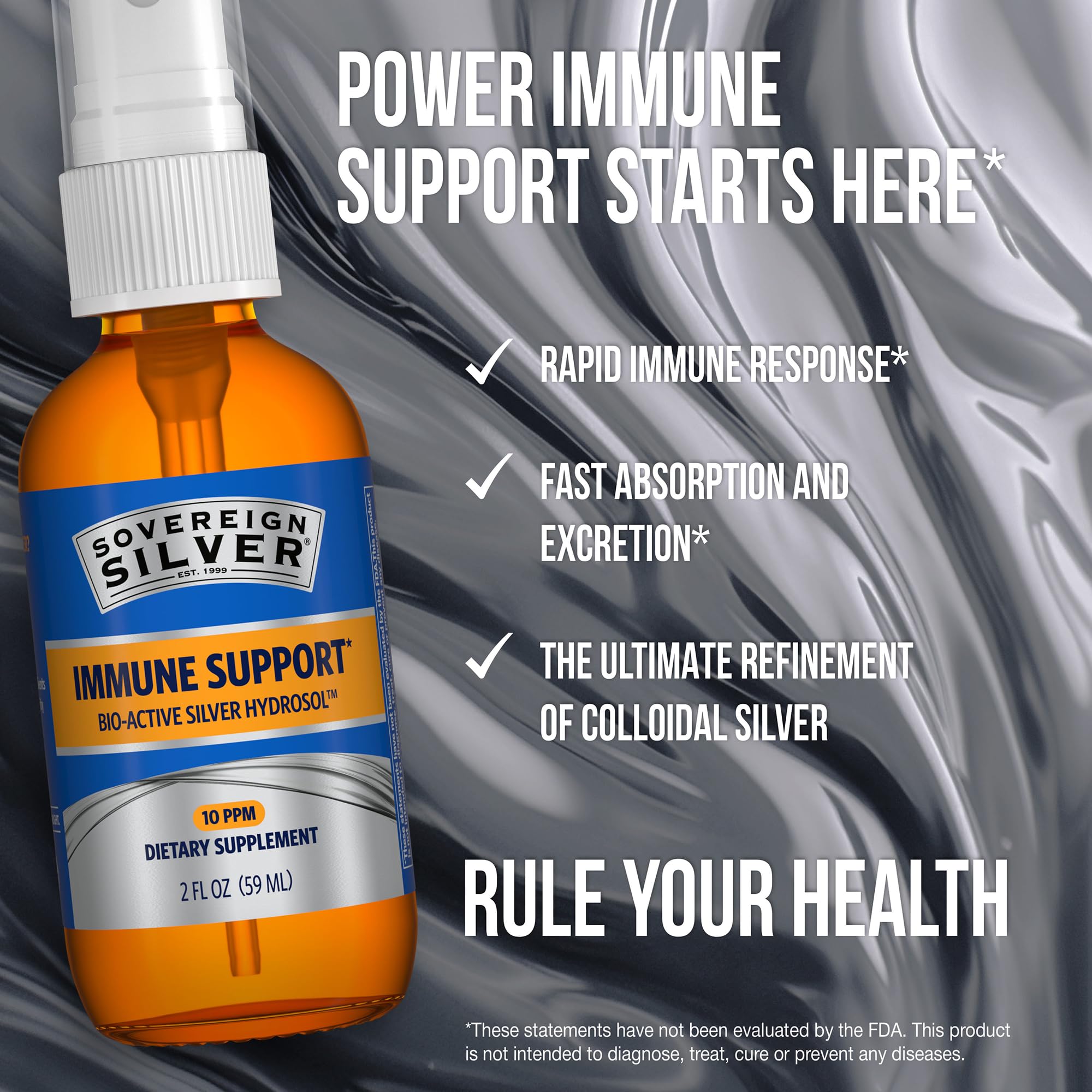 Sovereign Silver Immune Support, Colloidal Silver, Fine Mist Spray, 2 fl oz — Amazon image 6