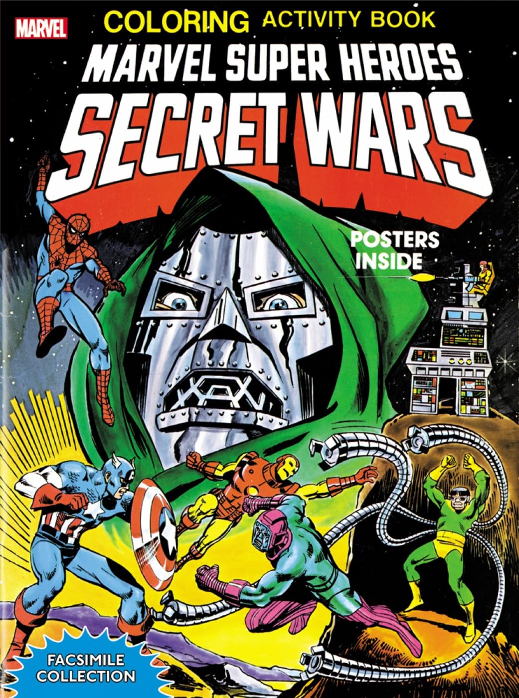 Marvel Super Heroes Secret Wars (Activity Book Facsimile Collection) Calendar – Coloring Book, May 12, 2015