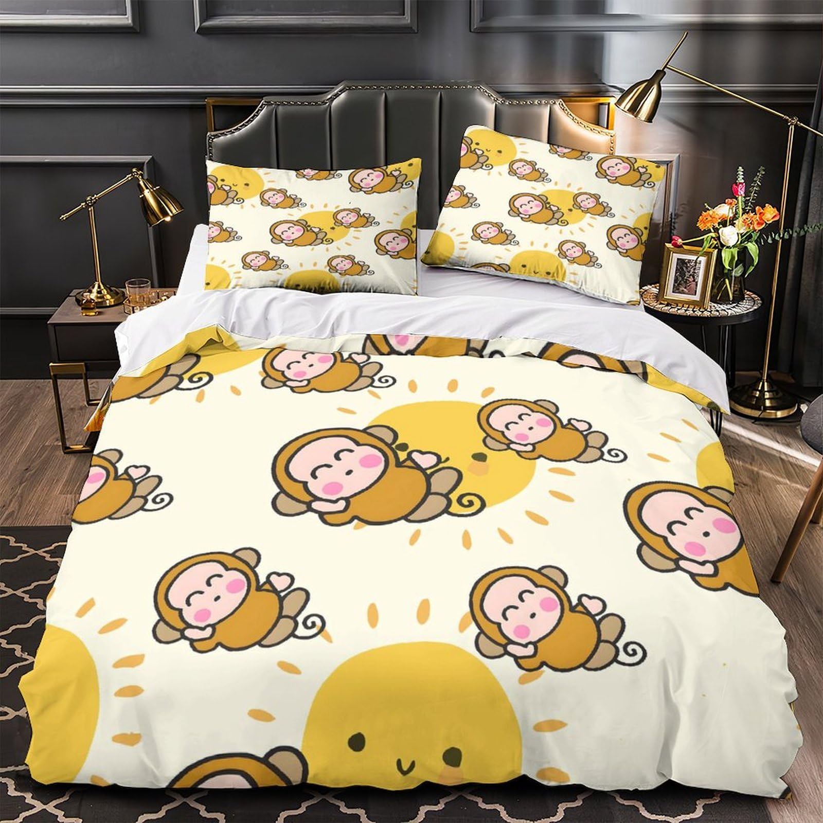 Housse de couette chat cybernétique抗皺耐磨拉鏈220x240cm
