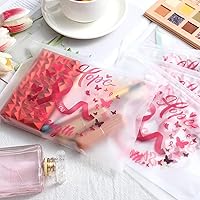 Vista 3 de 60 bolsas de maquillaje para concientización sobre el cáncer de mama, bolsas de cosméticos de cinta rosa, regalos para mujeres y niñas, bolsa