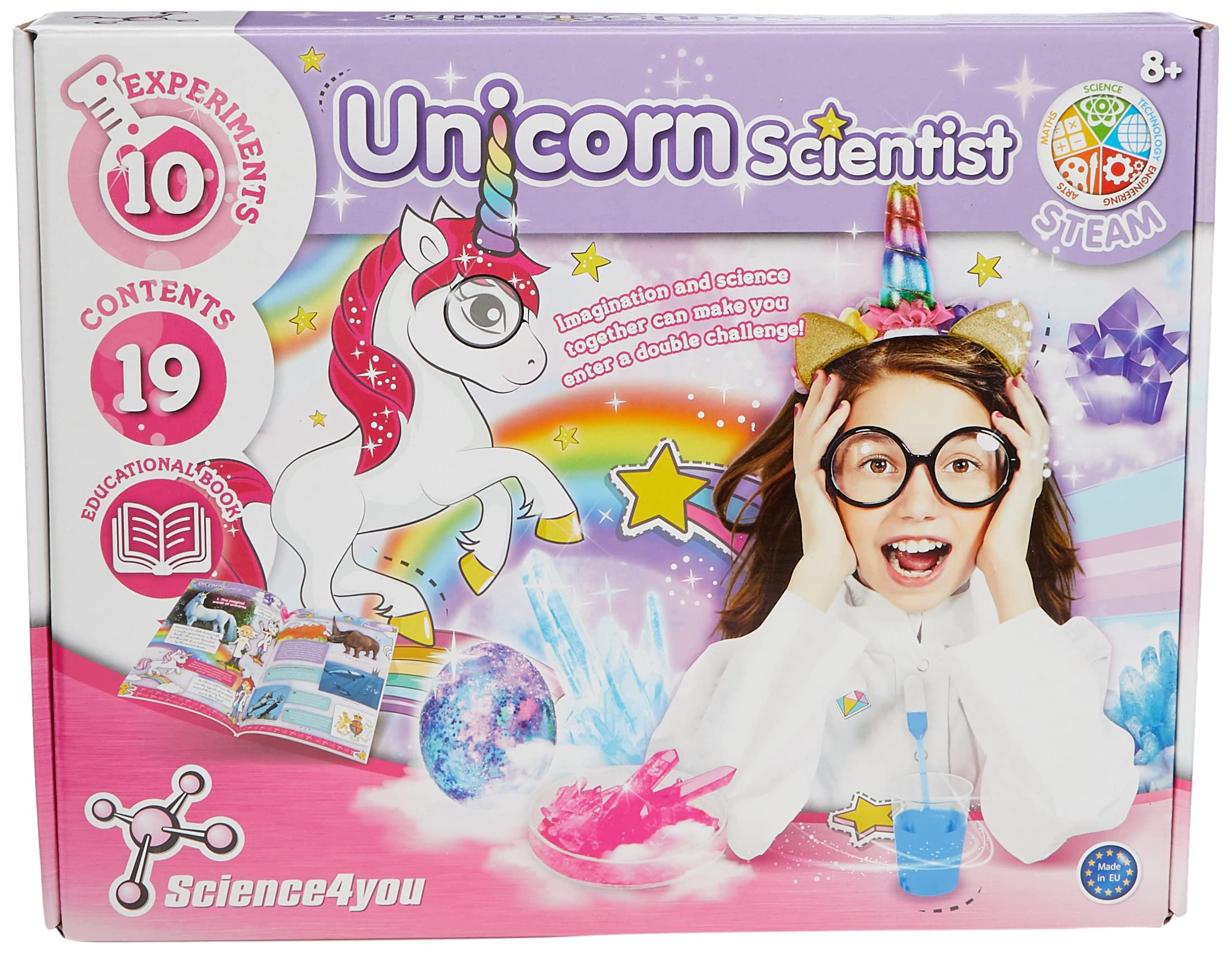 Science4you Scienziato Unicorno – Kit Scientifico Con 10 Esperimenti Per Bambini – Giocattolo STEM 8+ - 2