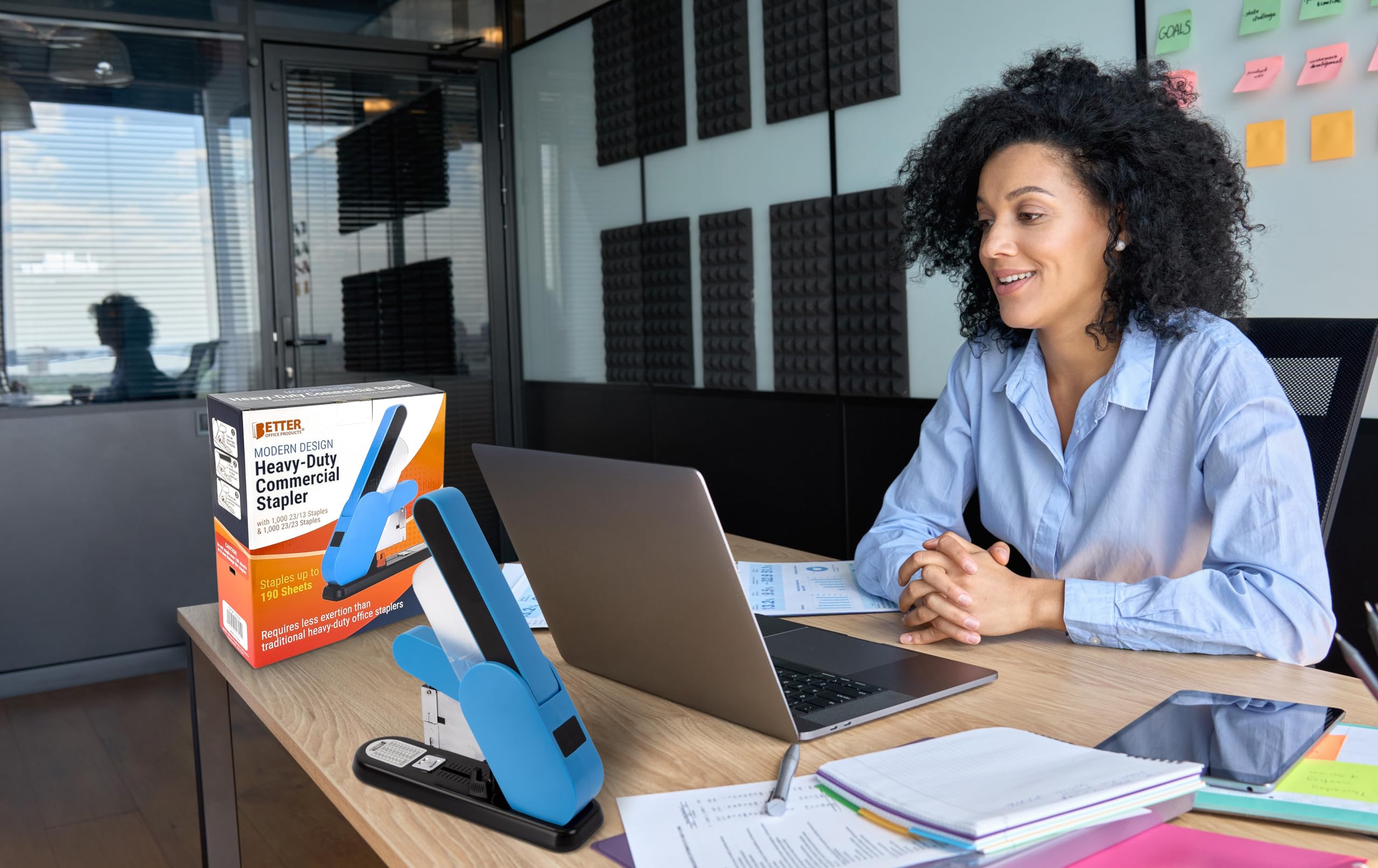 Cucitrice Senza Sforzo SMART - 60% Di Forza In Meno, Per Fino A 240 Fogli, Ergonomica - Foto 10