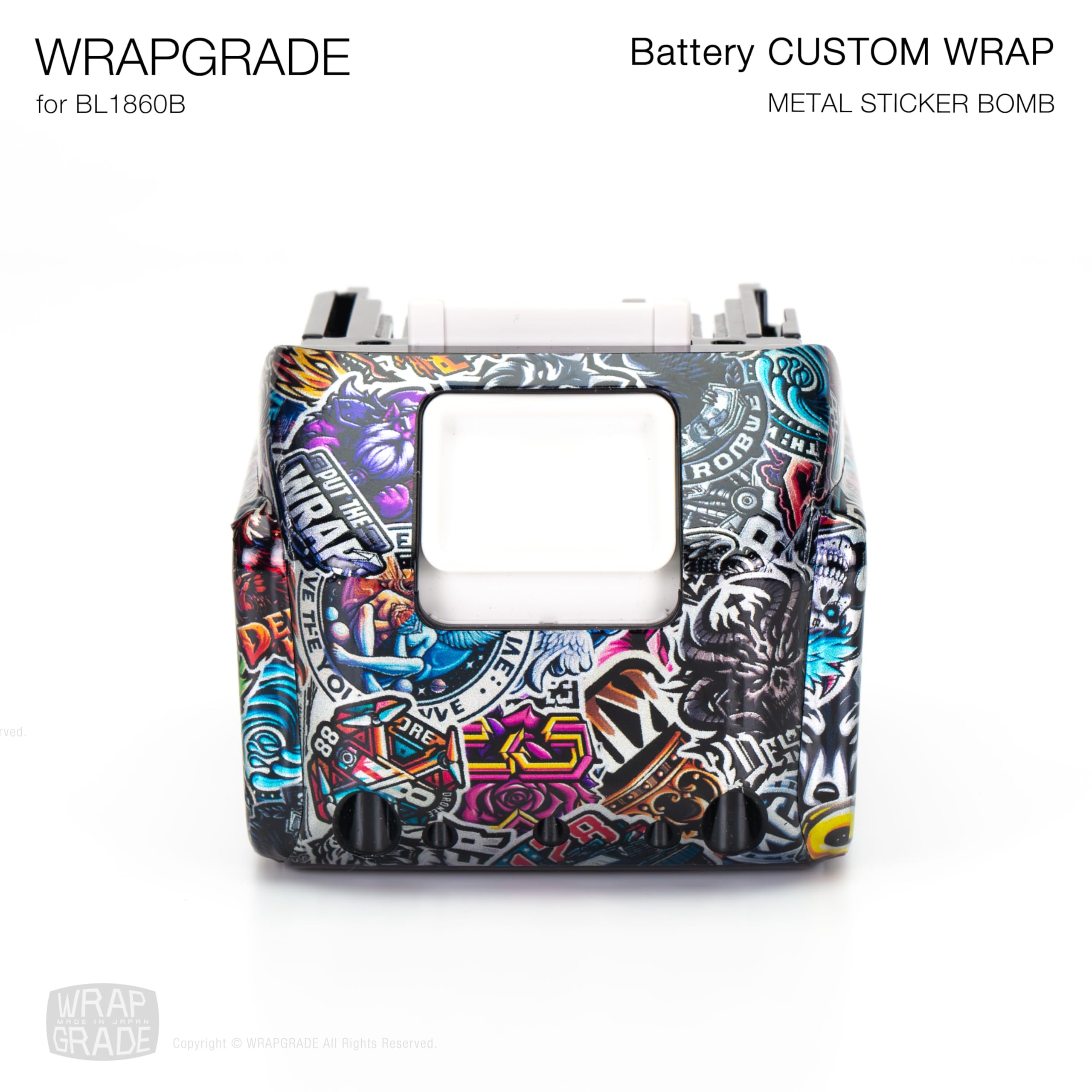 Amazon | WRAPGRADE（ラップグレード）マキタ 18v バッテリー用