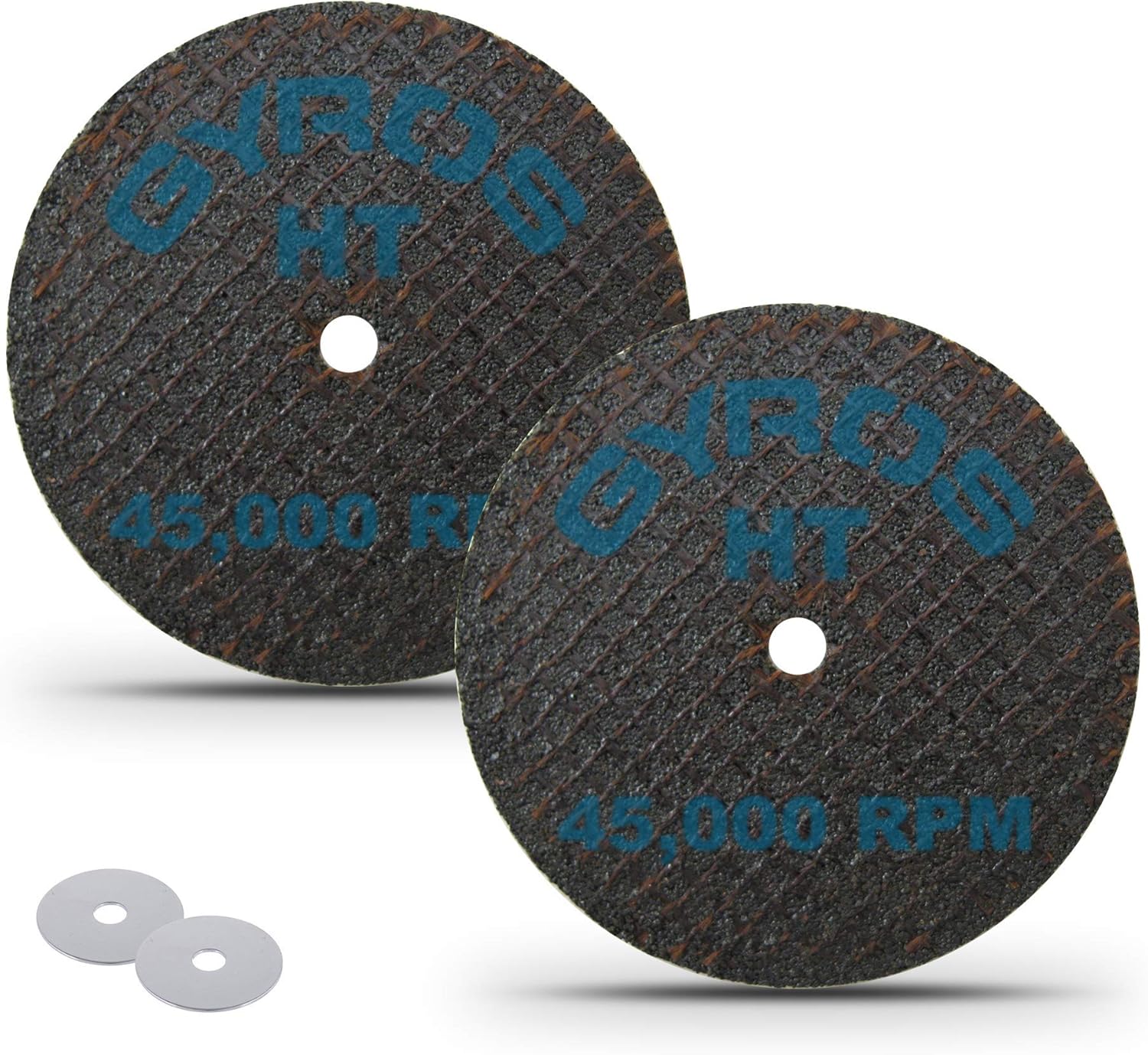 Gyros HT 11-31702 Fiberglass Reinforced Cut Off Wheel, 1-3/4-Inch Diameter, 2-Pack