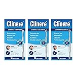 Clinere Ear Cleaners, Gentle Canal Cleaning and Ear Wax Removal Tool, Itch Relief, Exfoliates, 30 Count
