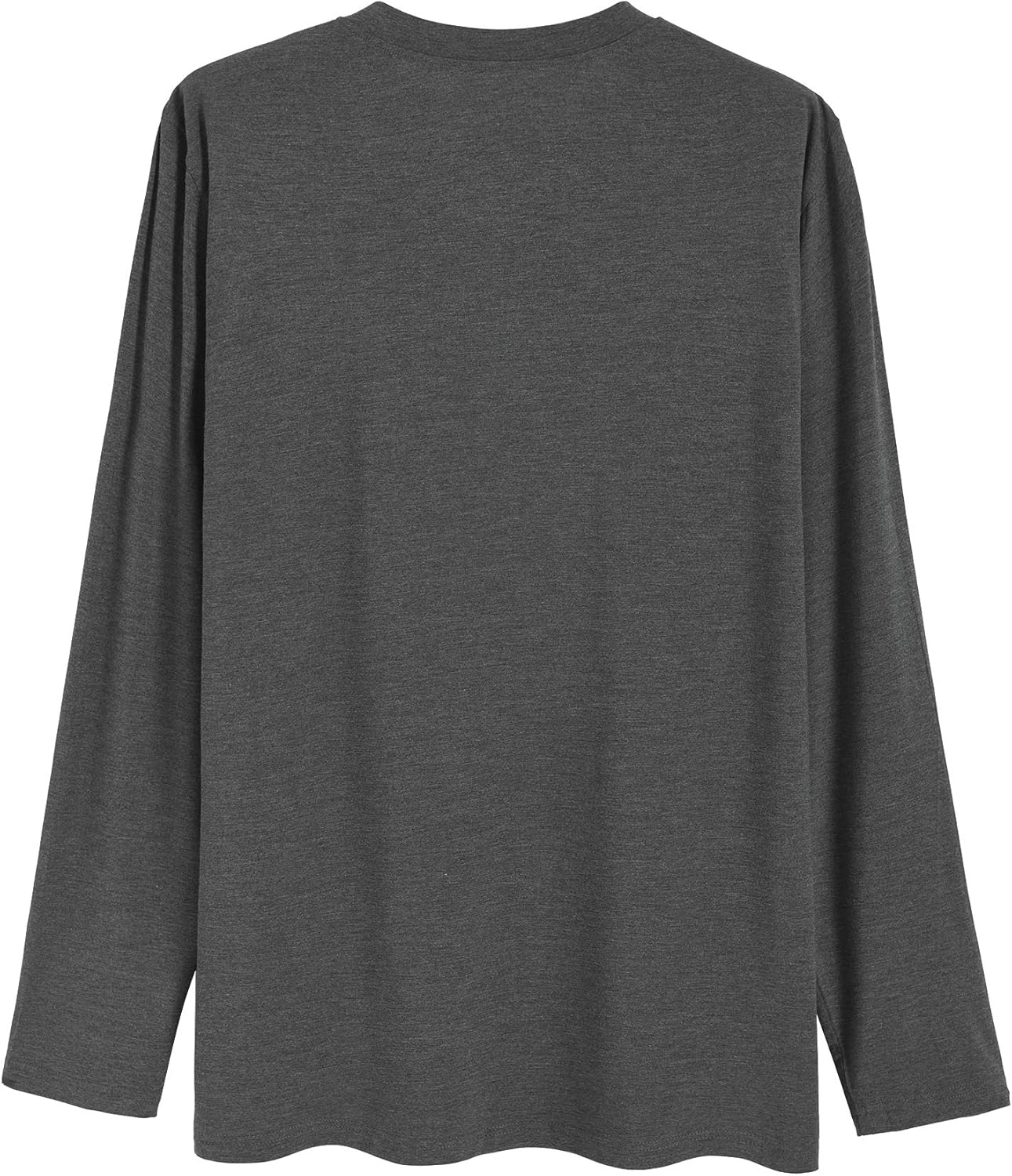 Latuza Men's Viscose Pajama Top Long Sleeves Sleep T-Shirt - Image 4