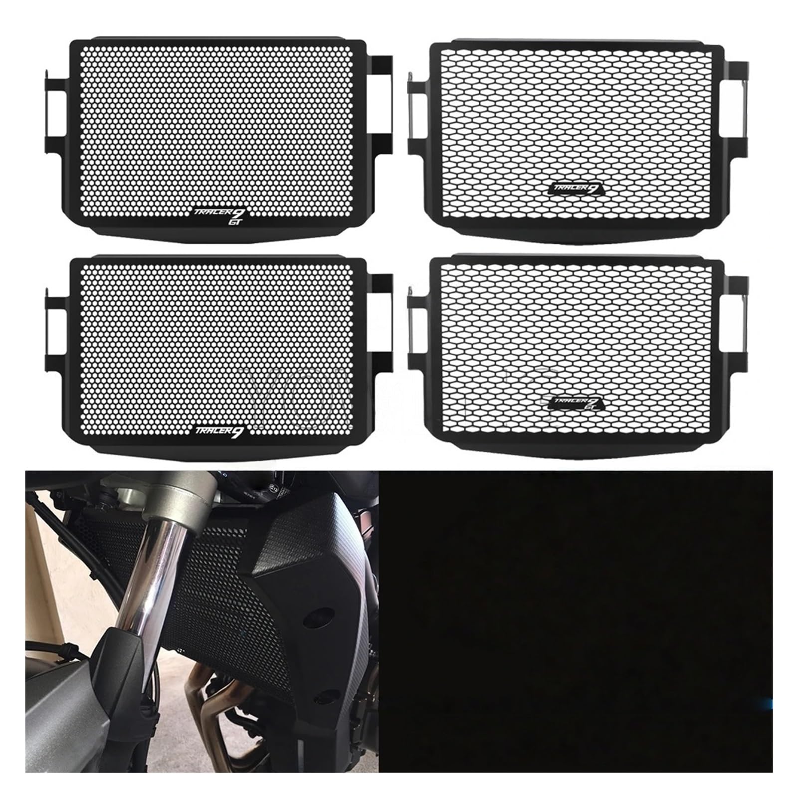 Protezione radiatore moto Per Tracer 9 / GT 9GT + Y-AMT 2025 2026 2027 Accessori Moto Radiatore Griglia Di Protezione Della Copertura
