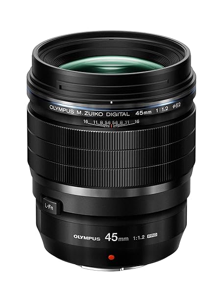 Olympus M Zuiko 45mm f1.2 PRO Lens, Black
