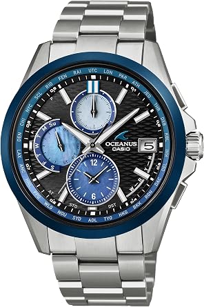 Casio OCW-T2600 Oceanus Classic Radio Solar Wristwatch, Limited model: INDIGO OCEAN ~ Ahaki ~