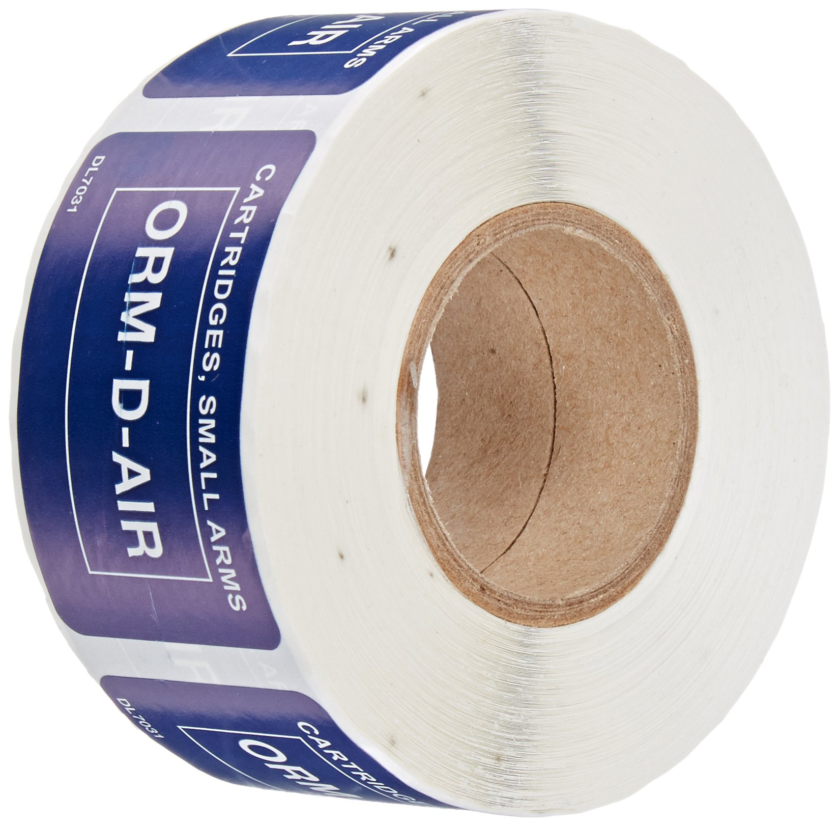 Tape Logic ORM-D Dot Label, Legend "Cartridges, Small Arms ORM-D-AIR", 2-1/4" L x 1-3/8" W (DL7031)