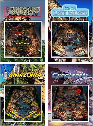 Miniatura 2 de AtGames Natural History Pinball Pack - Tarjeta de juego para todas las máquinas de arcade de leyendas, descarga y juega juegos de pinball Tiendaia,