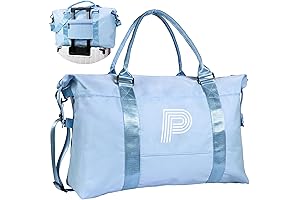 Teen Girl Personalized Initial Duffel Bag
