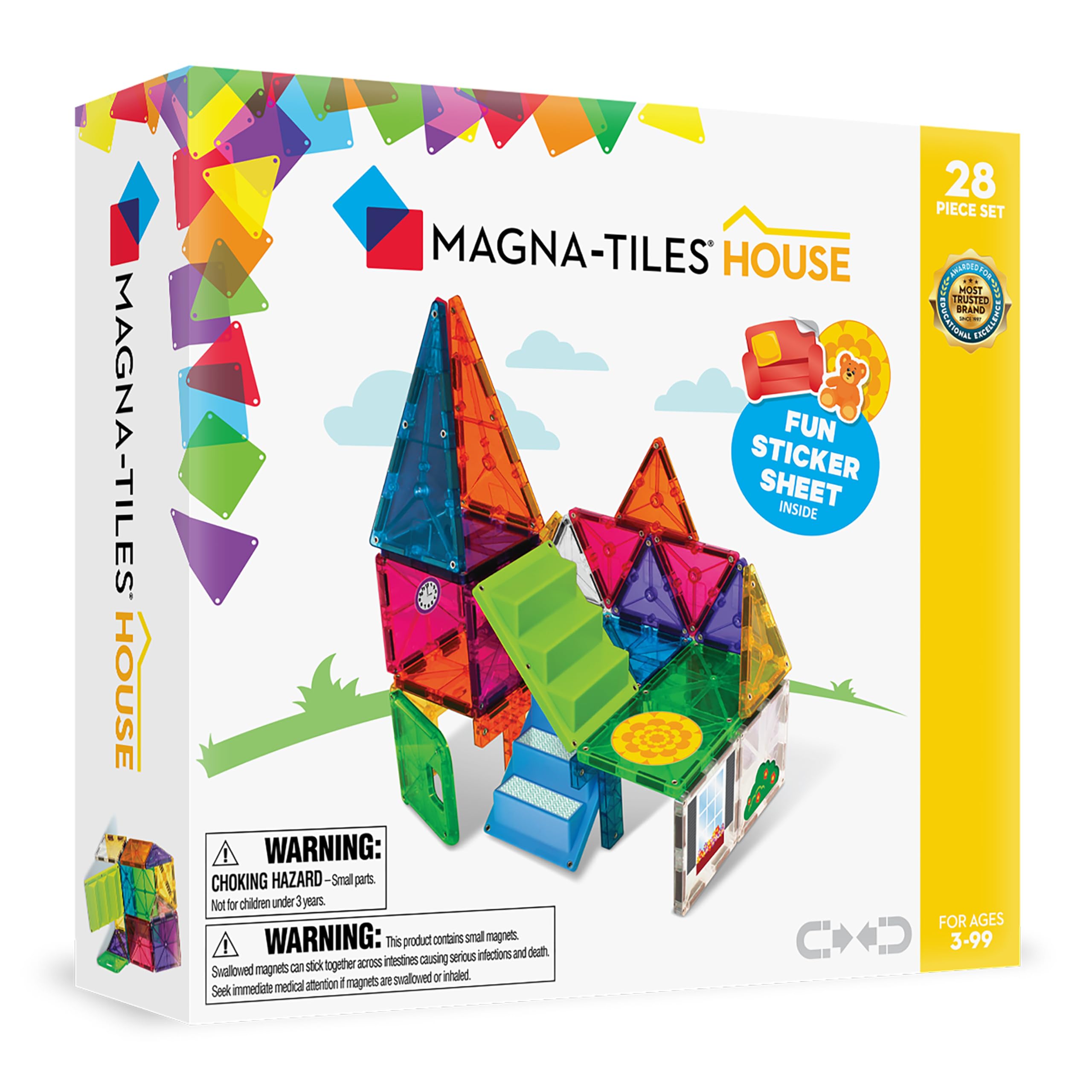 MAGNA-TILES® House 28-Piece Set