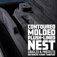 Vista 5 de Gator Cases Adagio Pro Series - Funda ligera para viola de 15" y 15,5" (GL-VIOLA15-23)