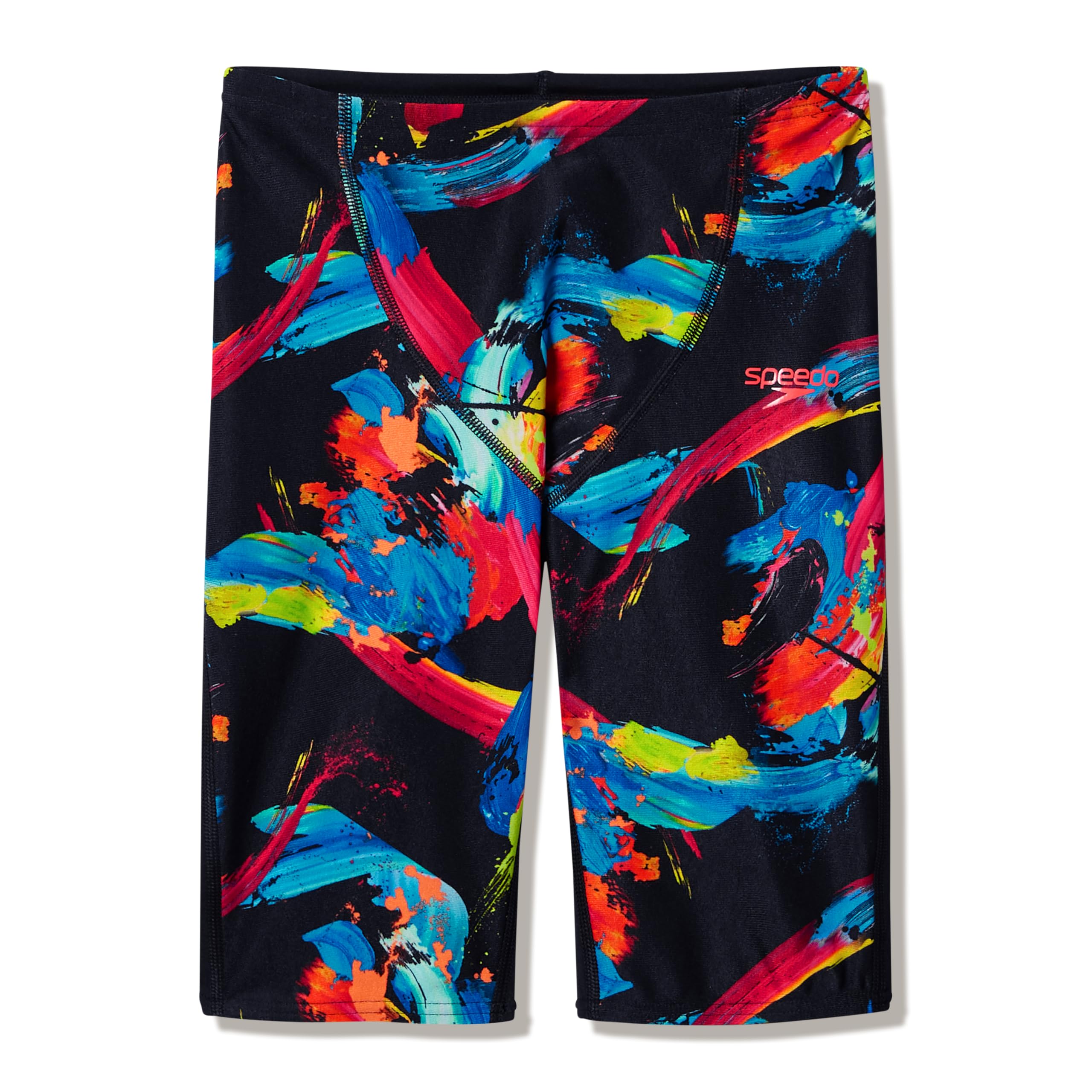 Speedo Fastskin Junior Endurance+ Max Badehose für Jungen, hohe Taille, Schwarz