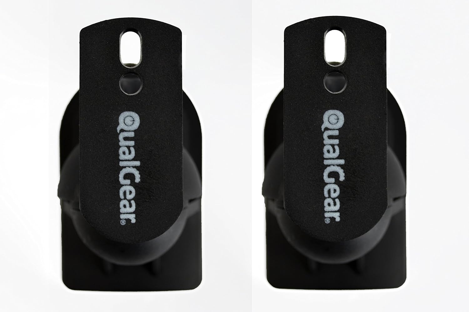 QualGear Universal Speaker Wall Mount for Speakers Up to 3.5Kg/7.7lbs, Black (Qg-Sb-002-Blk) (Pack of 2)