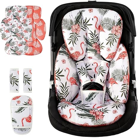 Infant Car Seat Insert for Newborn,Preemie Newborn Infant Insert, Newborn Car Seat Insert Head Body Support for Stroller, Baby Swing, Rocker, Bouncer, Bassinet, 2-in-1 Reversible