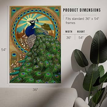 Amazon.com: Lantern Press 36x54 Inch Giclee Art Print Wall