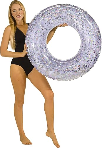 Miniatura 2 de Poolcandy Tubo de piscina con purpurina de sirena. Diseño de lujo con estampado clásico de sirena mezclado con purpurina holográfica en un tubo de