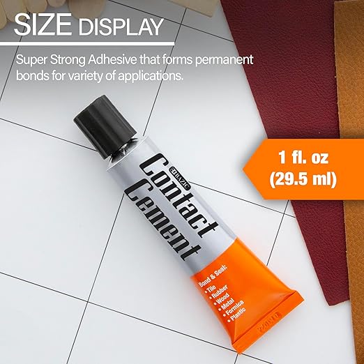 Pegamento de Contacto BAZIC Products, 1 fl oz, 2 Paquetes miniatura 2