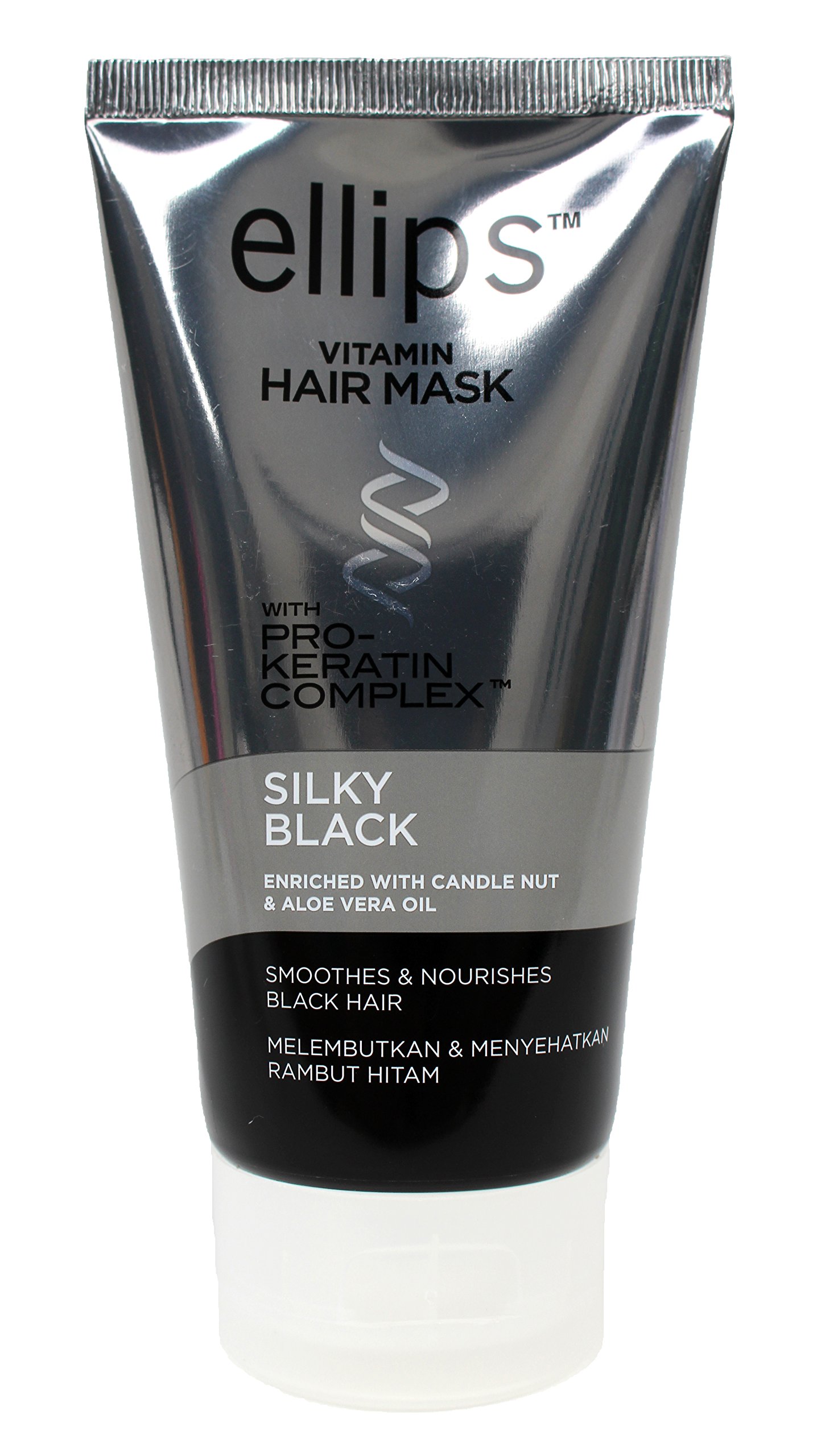 EllipsHair Mask (Pro Keratin) - Silky Black, 120 Ml (Pack of 1)