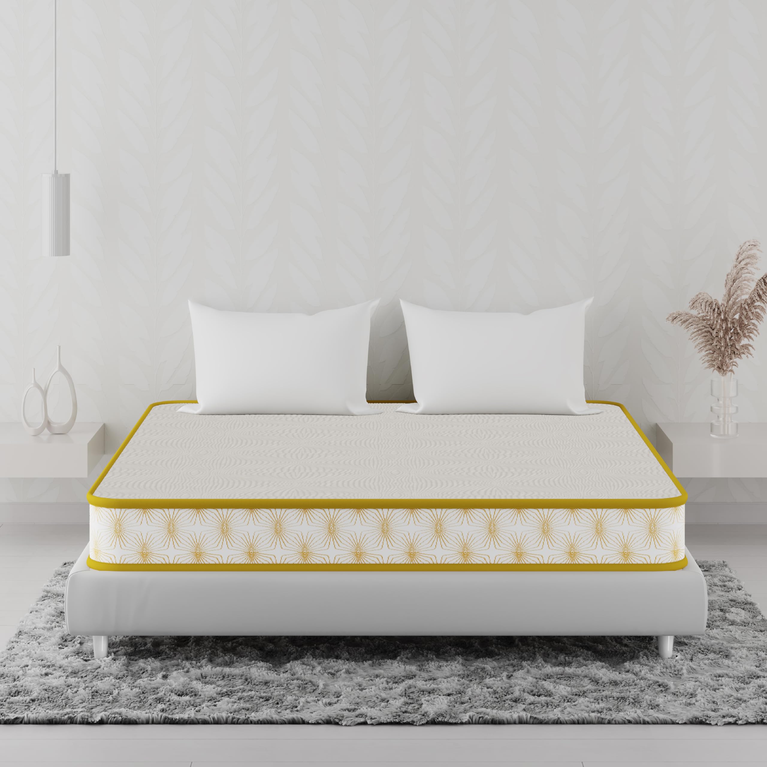 See full amazon price history chart for Kurl-On Mattress |OrthoMagic Essential|Orthopedic 6-inch Hybrid Mattress with Latex,Coir and HR Foam Layers|5 Years Warranty (Single Size, 72x30x6 Inches) Kurl-On Mattress |OrthoMagic Essential|Orthopedic 6-inch Hybrid Mattress with Latex,Coir and HR Foam Layers|5 Years Warranty (Single Size, 72x30x6 Inches) (B0D7QRV4FC) Amazon Price History, Amazon Price Tracker