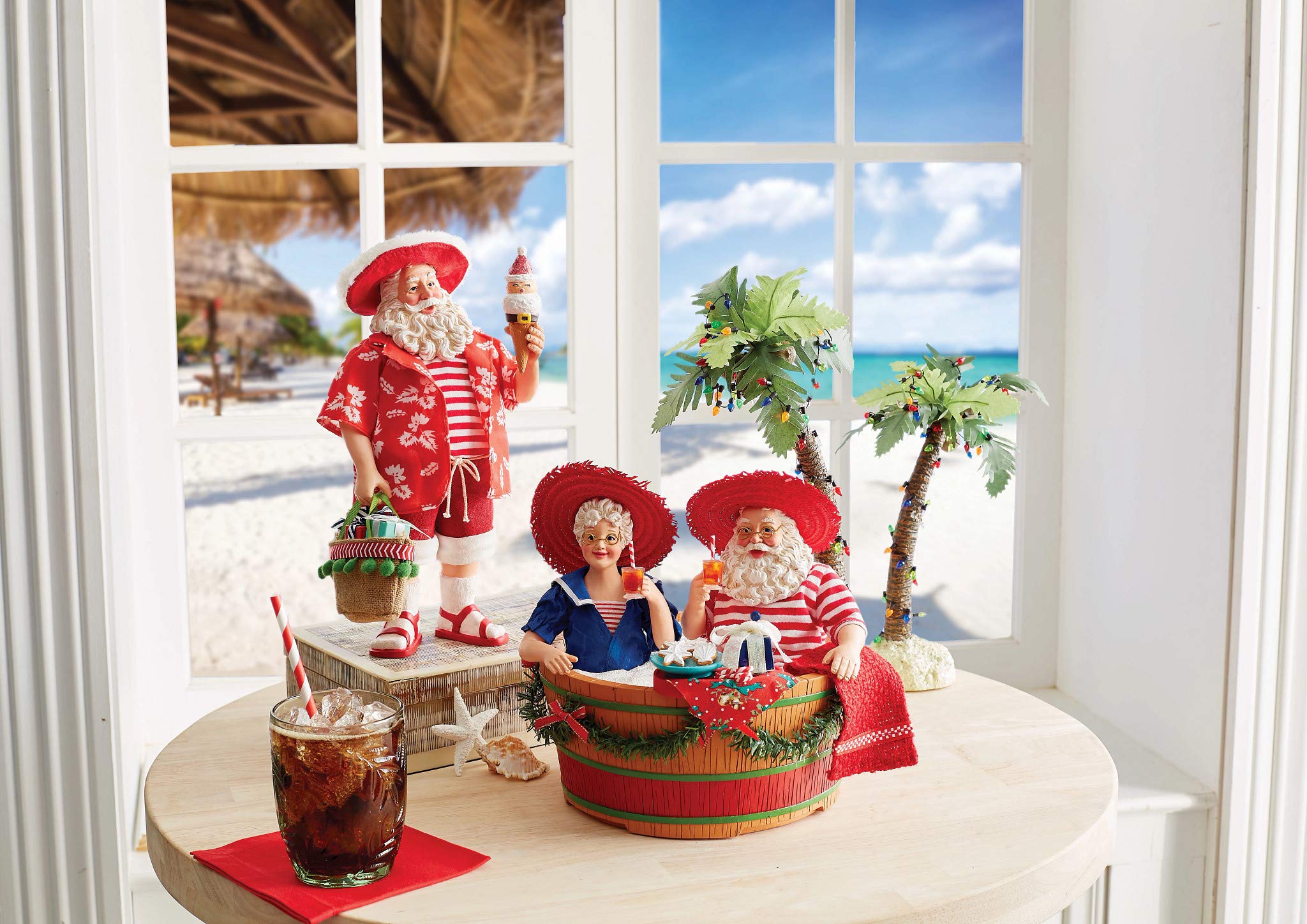 Amazon.com: Department 56 Possible Dreams by The Sea Santa and Mrs