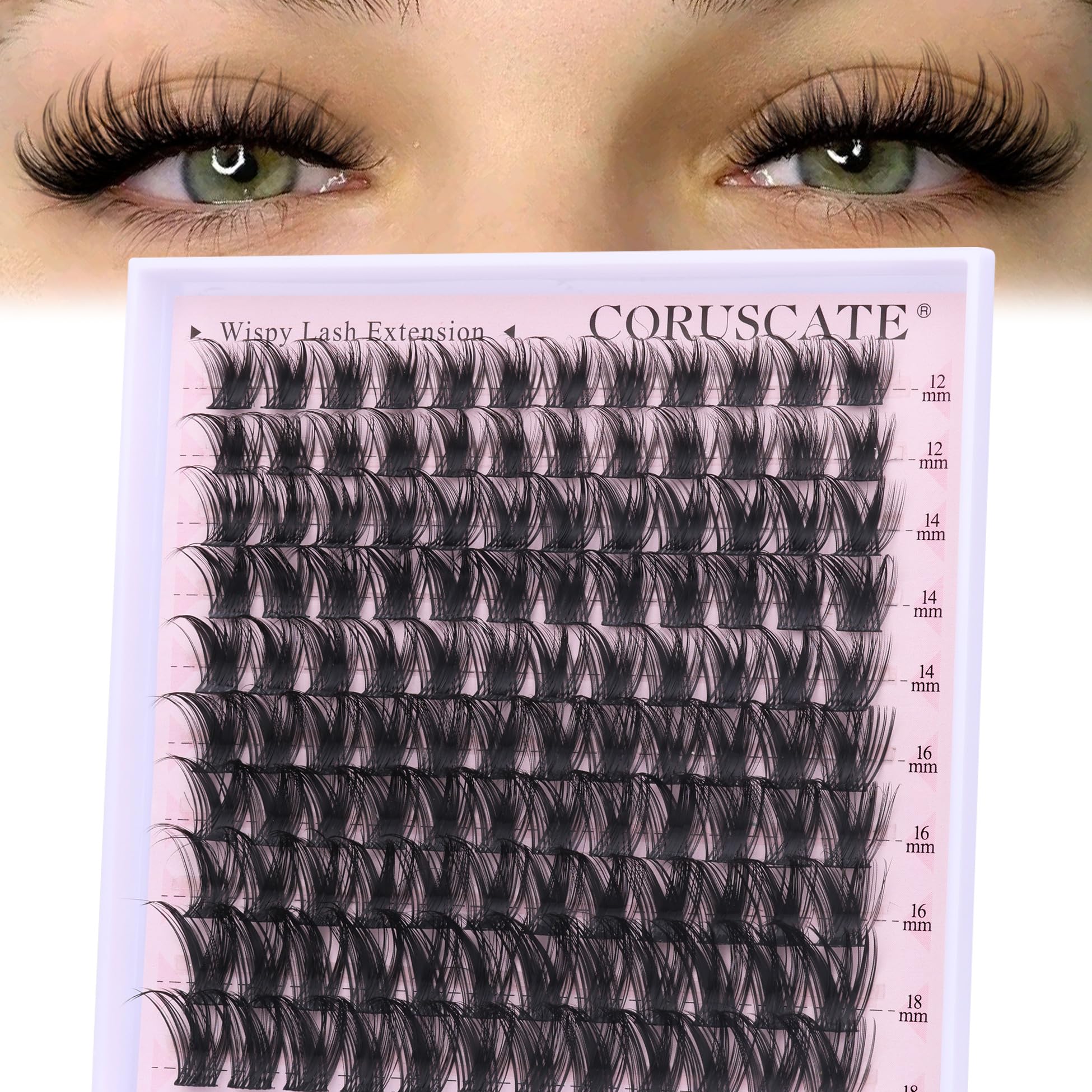 Wispy Individual Eyelashes