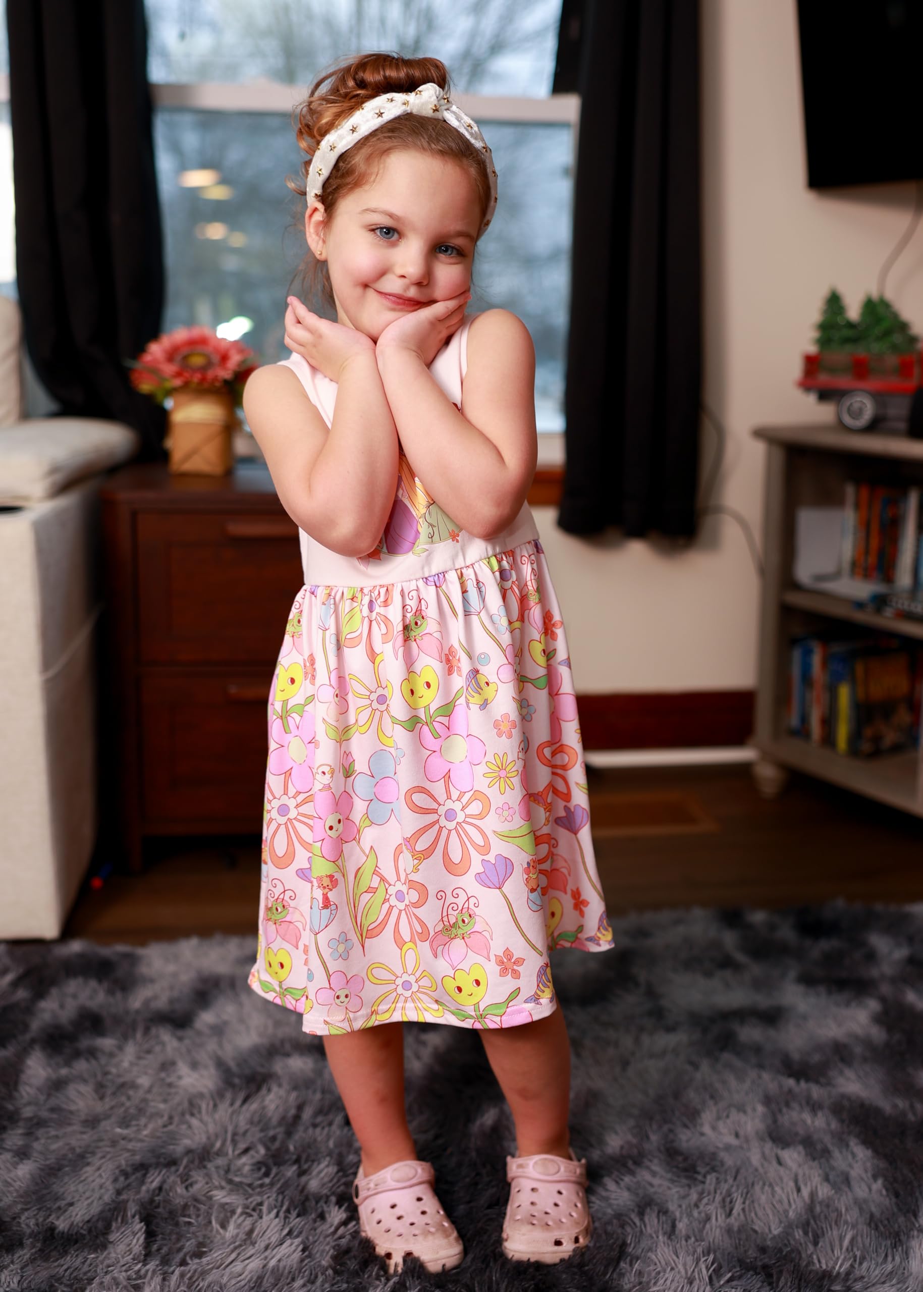 Disney Prinzessin Frozen Elsa Minnie Mouse Ärmelloses Baby Sommerkleid