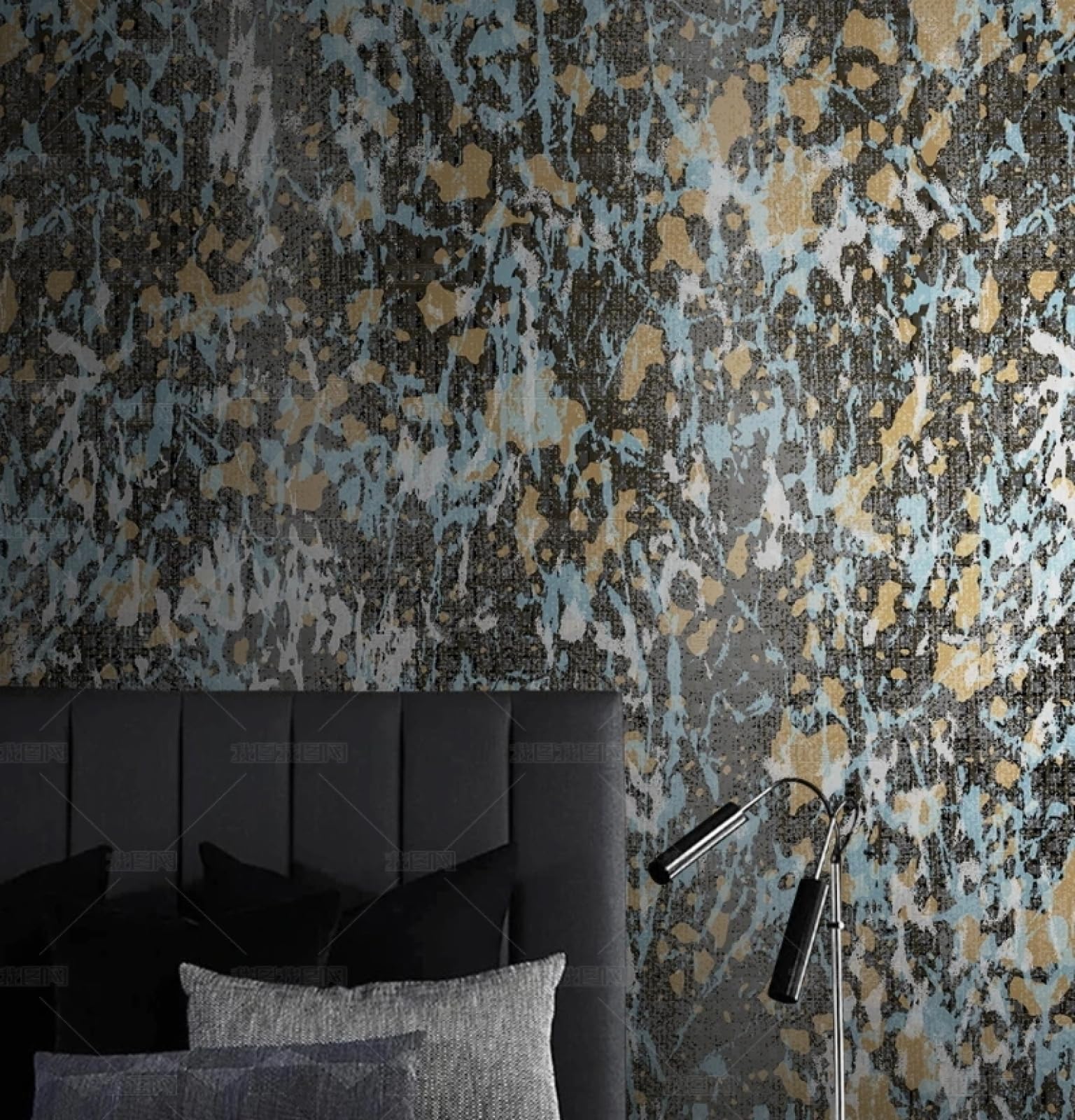 Papier peint autocollant imperméable en vinyle adhésif pour meuble et cuisine