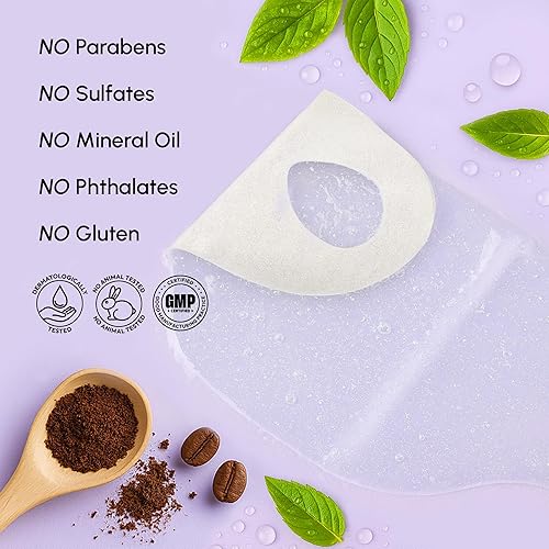 Miniatura 10 de MAREE Máscara de elevación en V Line con ácido hialurónico, mascarilla facial de colágeno profundo para mujeres, mascarillas faciales moldeadoras de