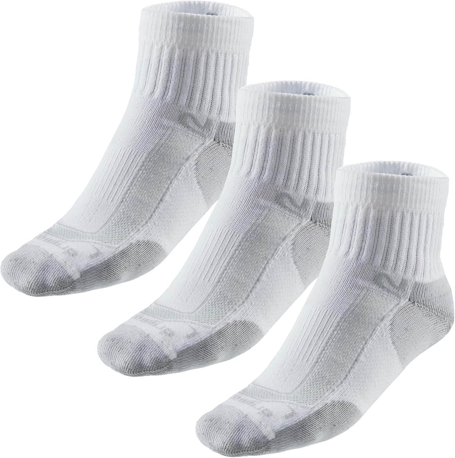 R-Gear Drymax Quarter Running Socks For Men and Women | Breathable, Moisture Control & Anti Blister | 3 Pack