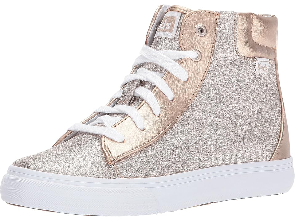 

Keds Kids Double Up High Top (Little Kid/Big Kid) (Rose Gold) Girl's Shoes