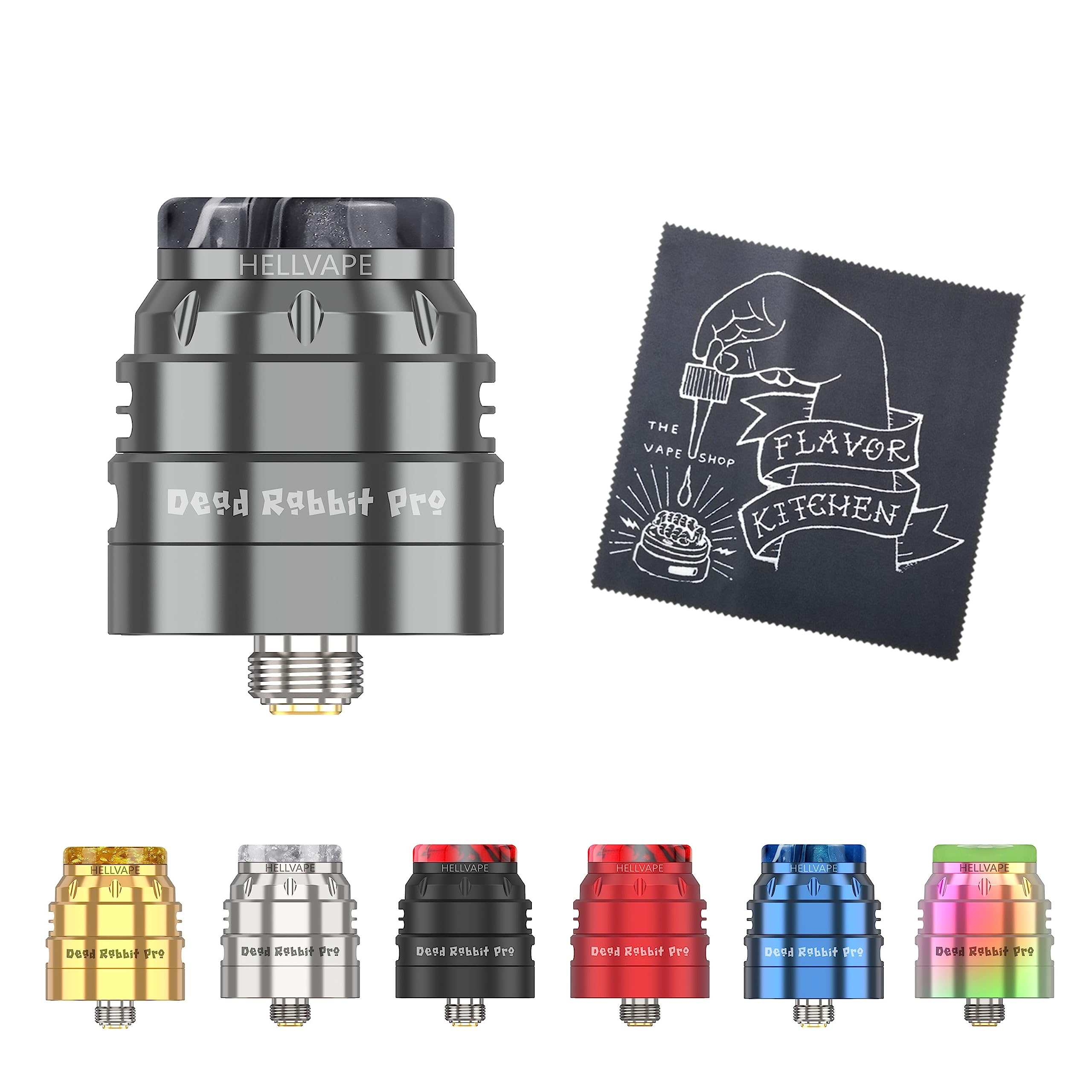 Amazon | 【Pro】 Hellavpe Dead Rabbit Pro RDA φ24mm ヘルベイプ デッドラビット プロ ...