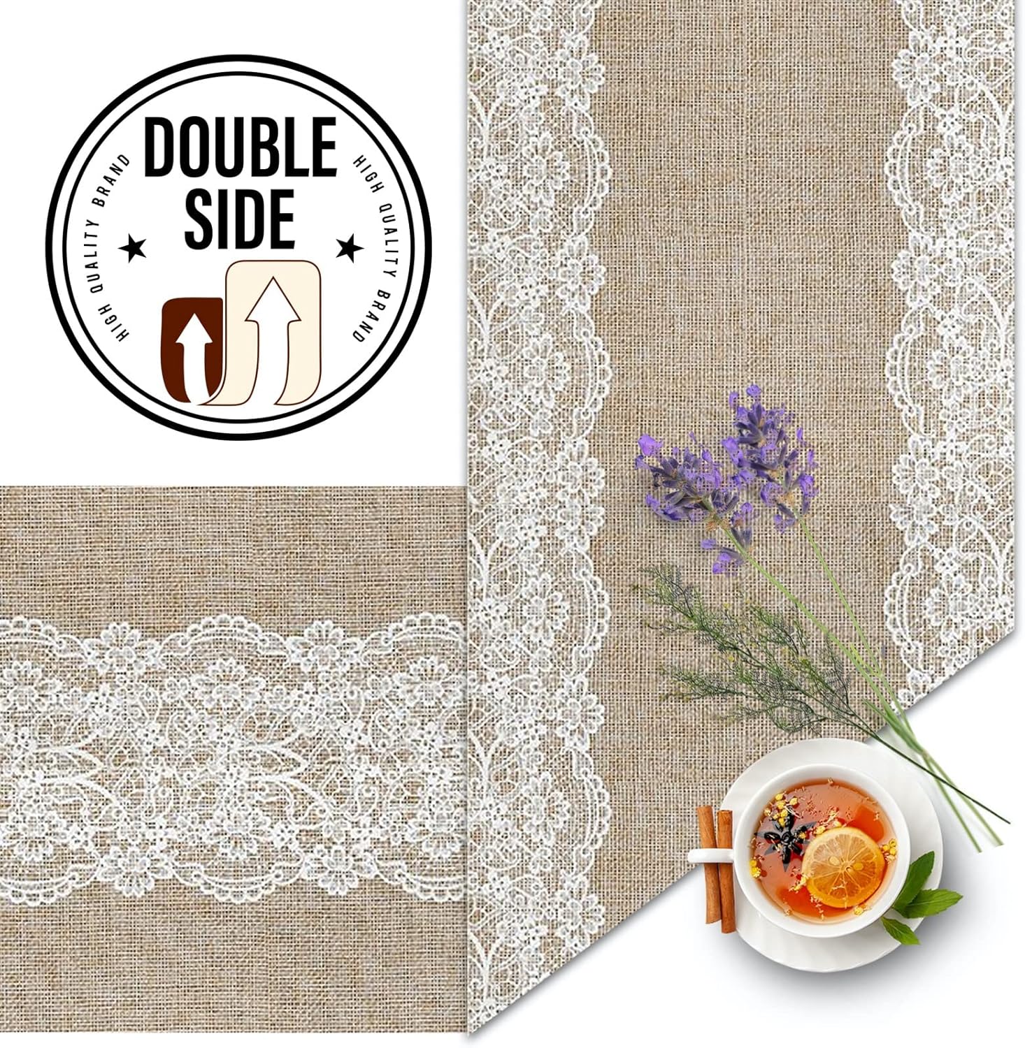 Anna Stay Table Runners Trivet & Table Runner, Handles Heat Up to