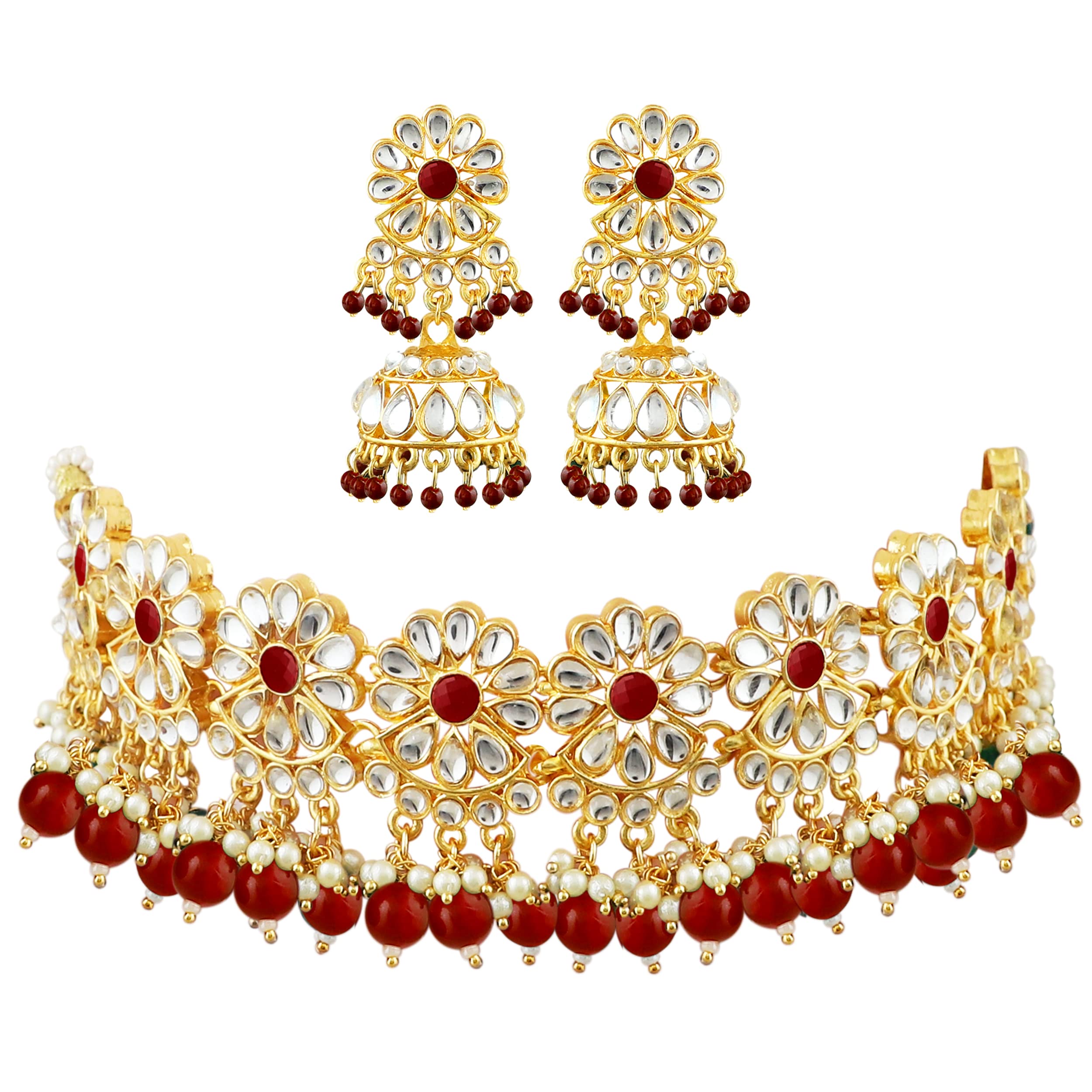 Mansiyaorange Pearl Necklace Jewelery/ImitationS/Jualrys/Jwellry Set/Jewellery Set For Women(Marron) (B09X7857NN) Amazon Price History, Amazon Price Tracker