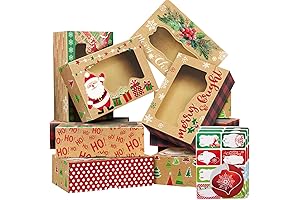 Christmas Cookie Tins Large: Festive Holiday Cheer in Every Box