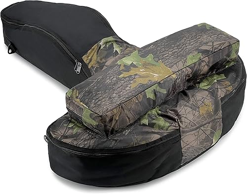 Miniatura 6 de Silfrae Funda suave para ballesta acolchada para ballesta con miras de camuflaje de árbol