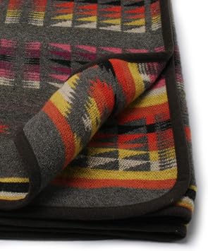 Ruth&Boaz Outdoor Wool Blend Blanket Ethnic Inka Pattern(T)