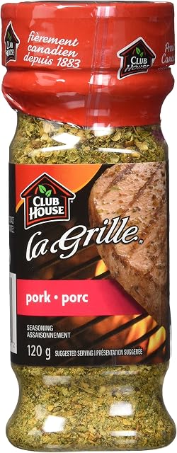 Club House La Grille, Grilling Made Easy, Pork Seasoning, 120g