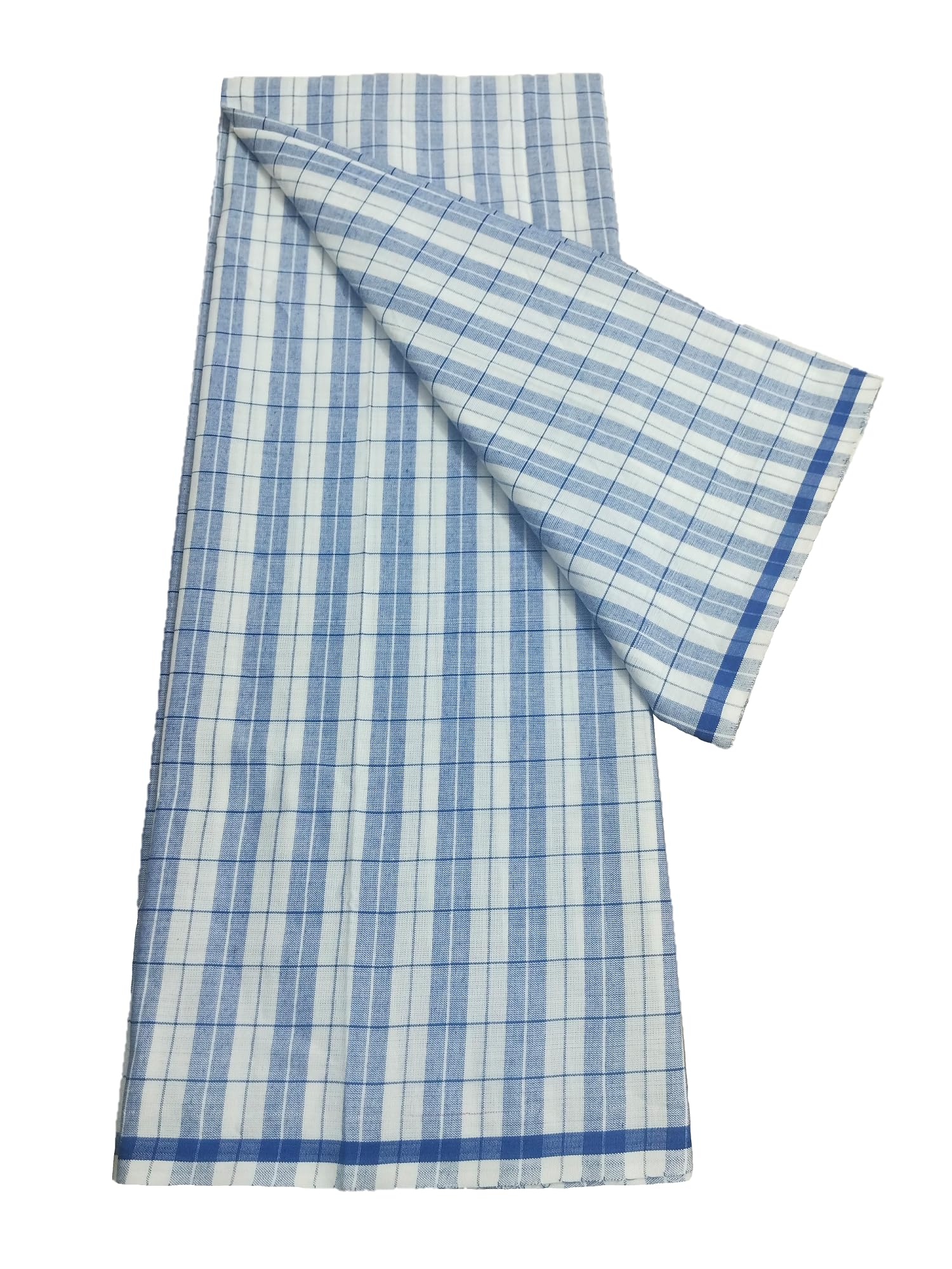 Men's Viscose (Bamboo) Dull Lungi Mundu Dhoti For Men Free Size (Size - 2.10 Meter's)-picture-26