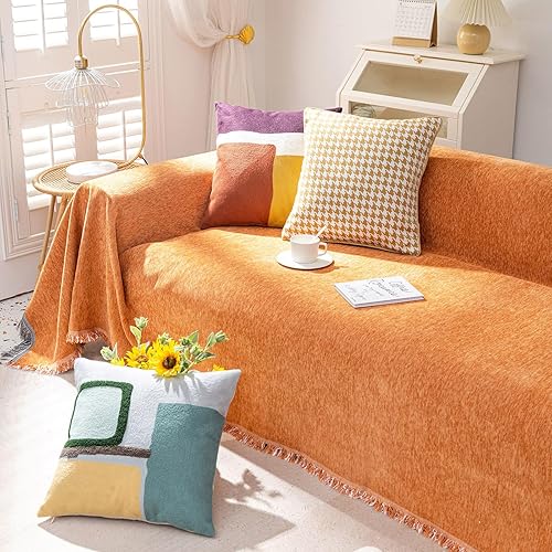 Vista 384 de VClife - Funda para sofá de 2 plazas o modular, de felpilla, antideslizante, lavable, apta para perros, protectora, caqui, 71 x 118 pulgadas 0 0