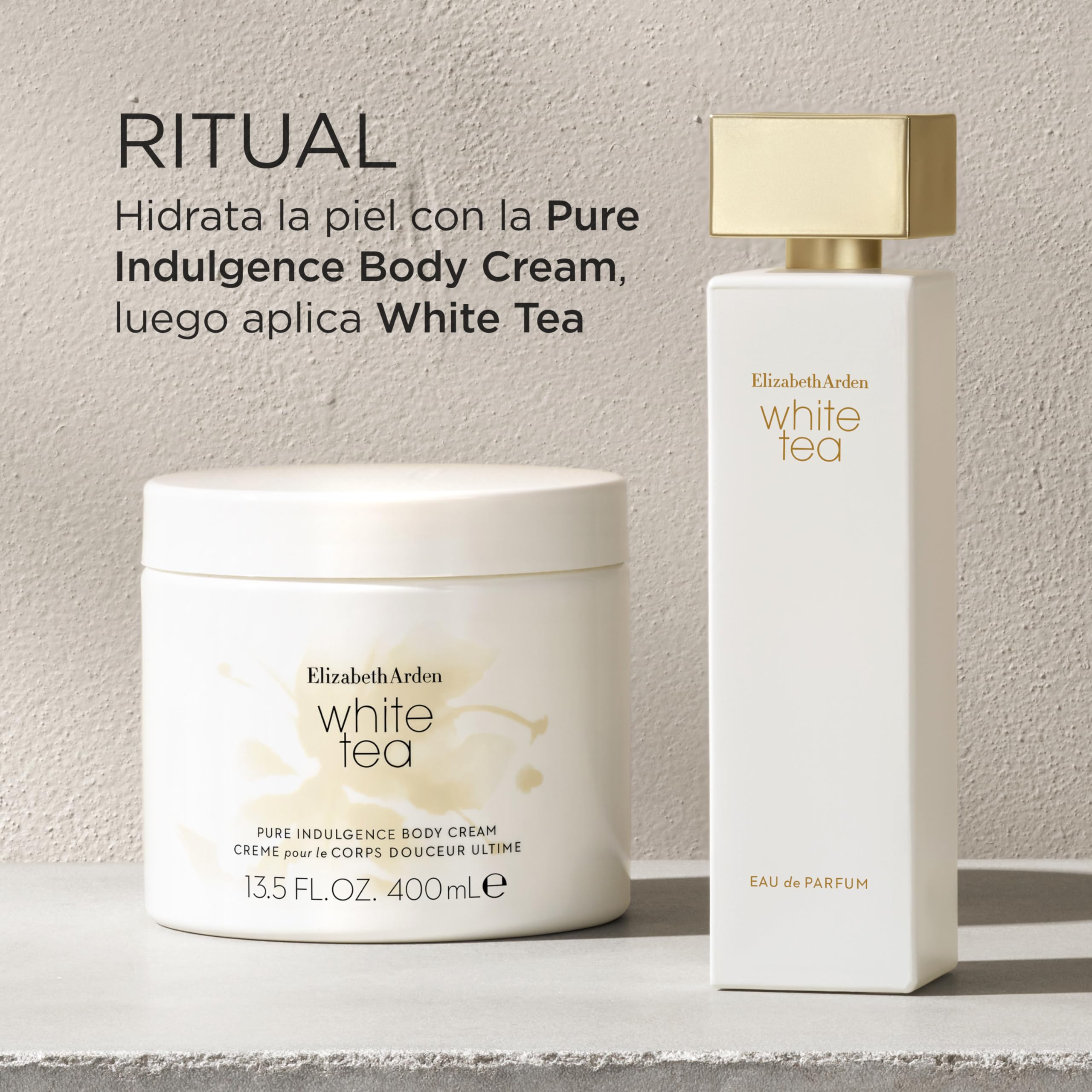 Elizabeth Arden – White Tea, Eau de Parfum, Perfume con Té Blanco y un Acorde de Brisa Marina, Perfume Floral, Aroma Fresco, Femenino y Dulce, para Mujer