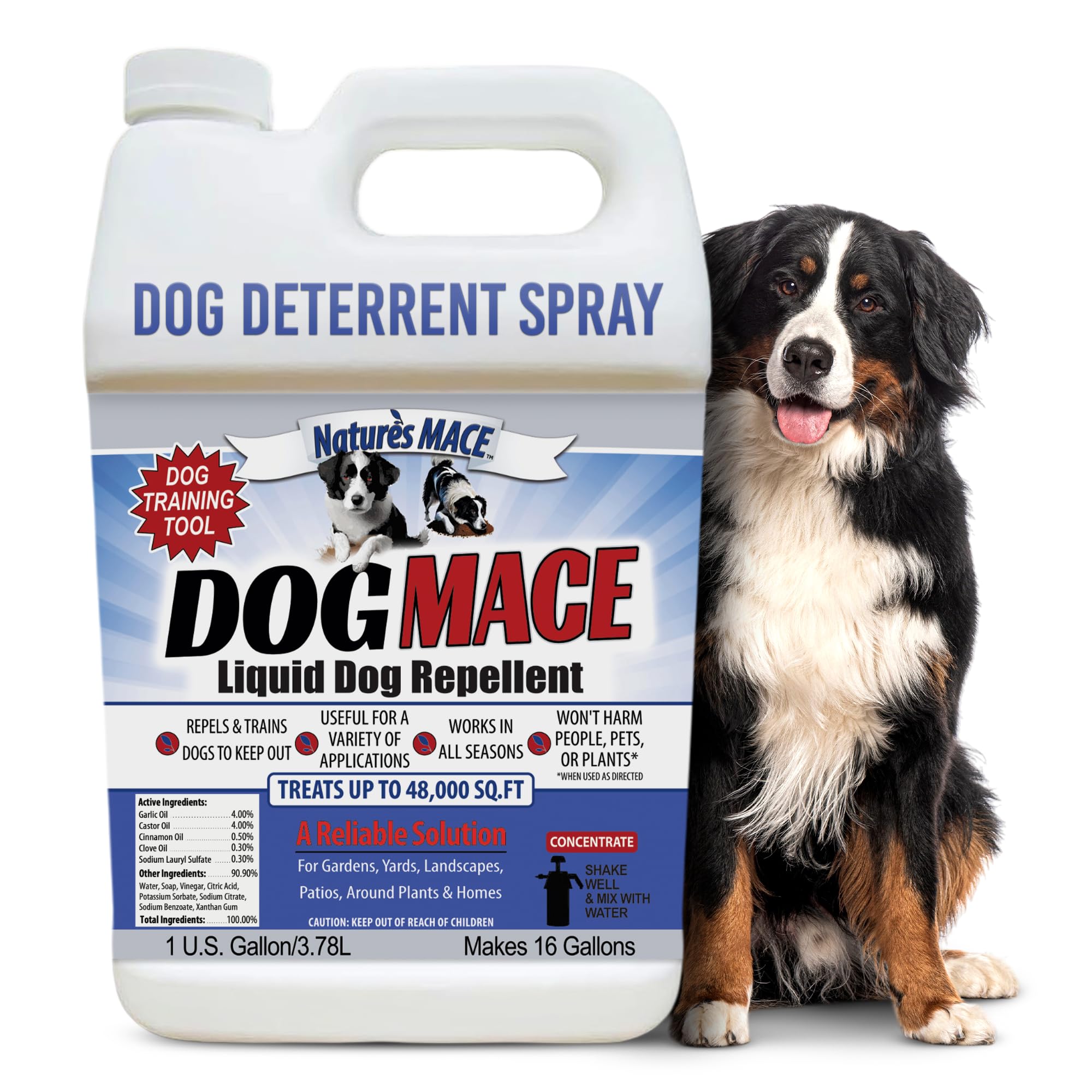 Nature's MACE Dog Mace Dog Repellent 1 Gallon Concentrate