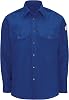 Bulwark Flame Resistant 6 oz Nomex IIIA Snap-Front Uniform Shirt
