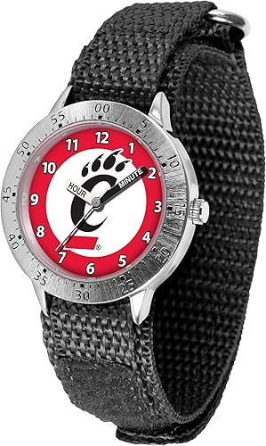 Vista 45 de SunTime Reloj juvenil fácil de ajustar con espíritu de equipo universitario LSU Tigers