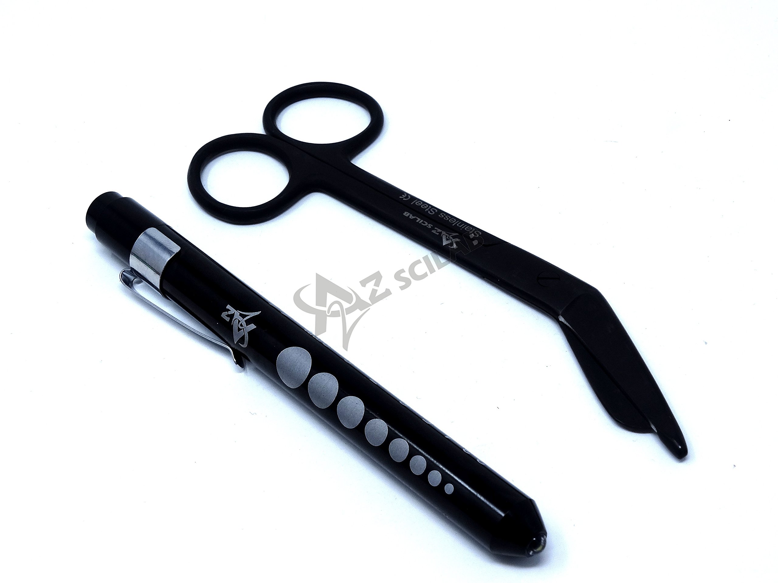 Amazon.com: Heavy Duty Reusable Penlight + Tactical All Black