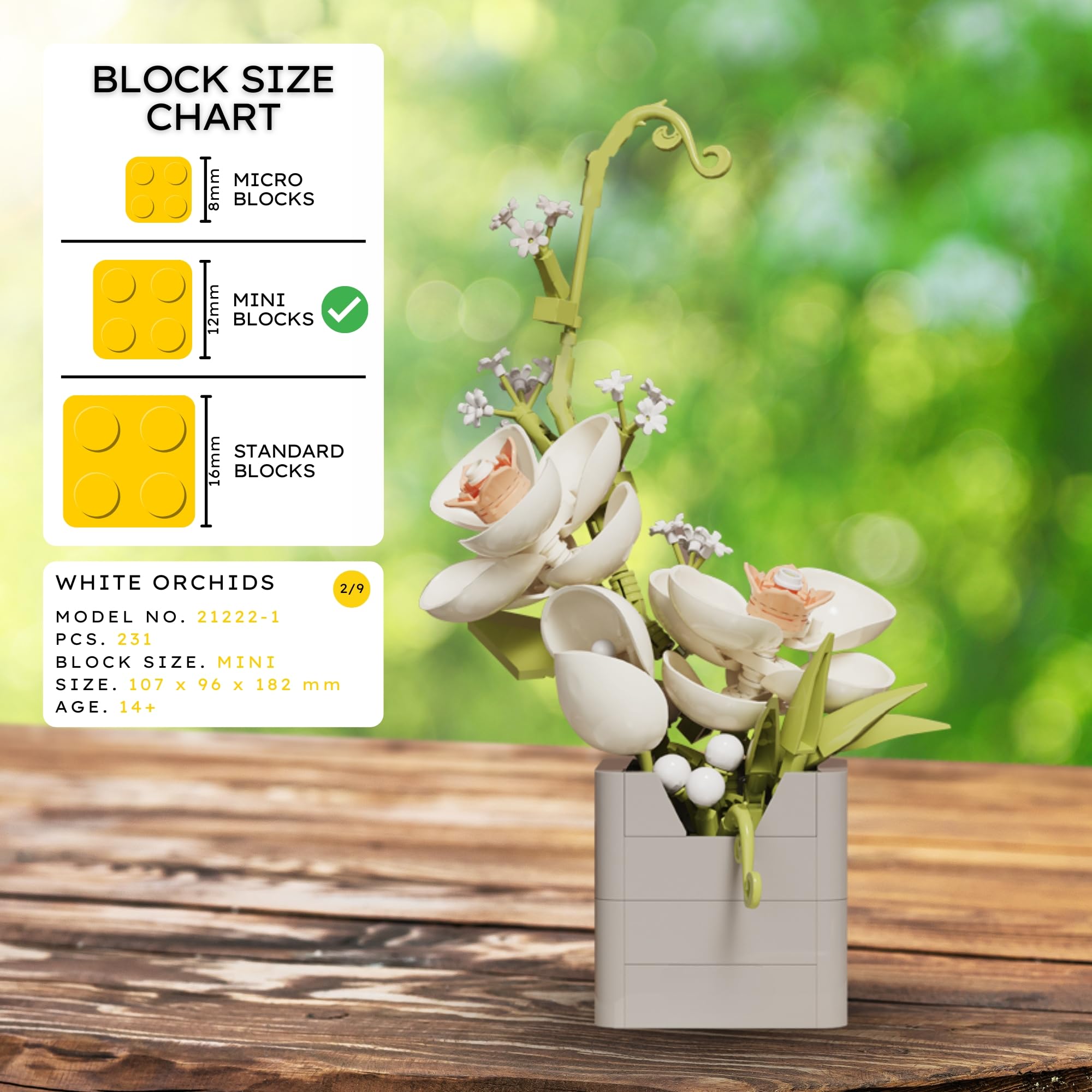 Briques De Construction De Fleurs De Haute Qualité,Jonquilles,Fleurs,Bricolage,Plantes,Blocs De Construction,Jouets - Buy Product on