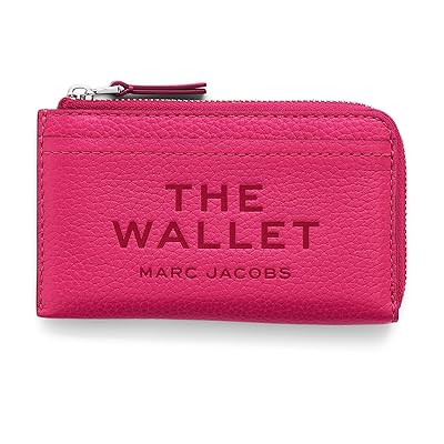 Marc Jacobs The Leather Top Zip Wallet Wallet Women